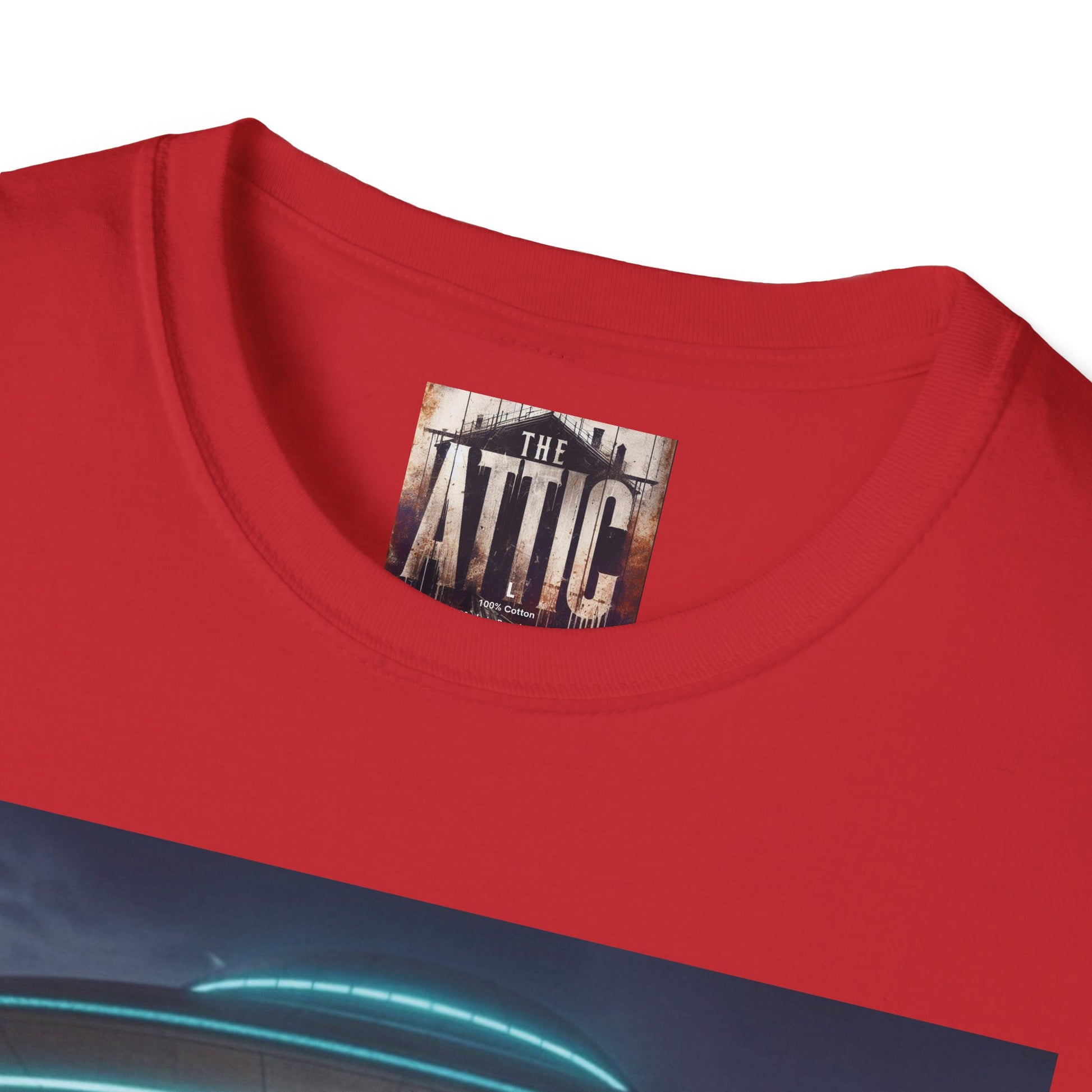 Alien Encounter Unisex Softstyle T-Shirt, Fun Graphic Tee for Sci-Fi Lovers, Unique Gift for UFO Enthusiasts, Trendy Casual Wear, [...]