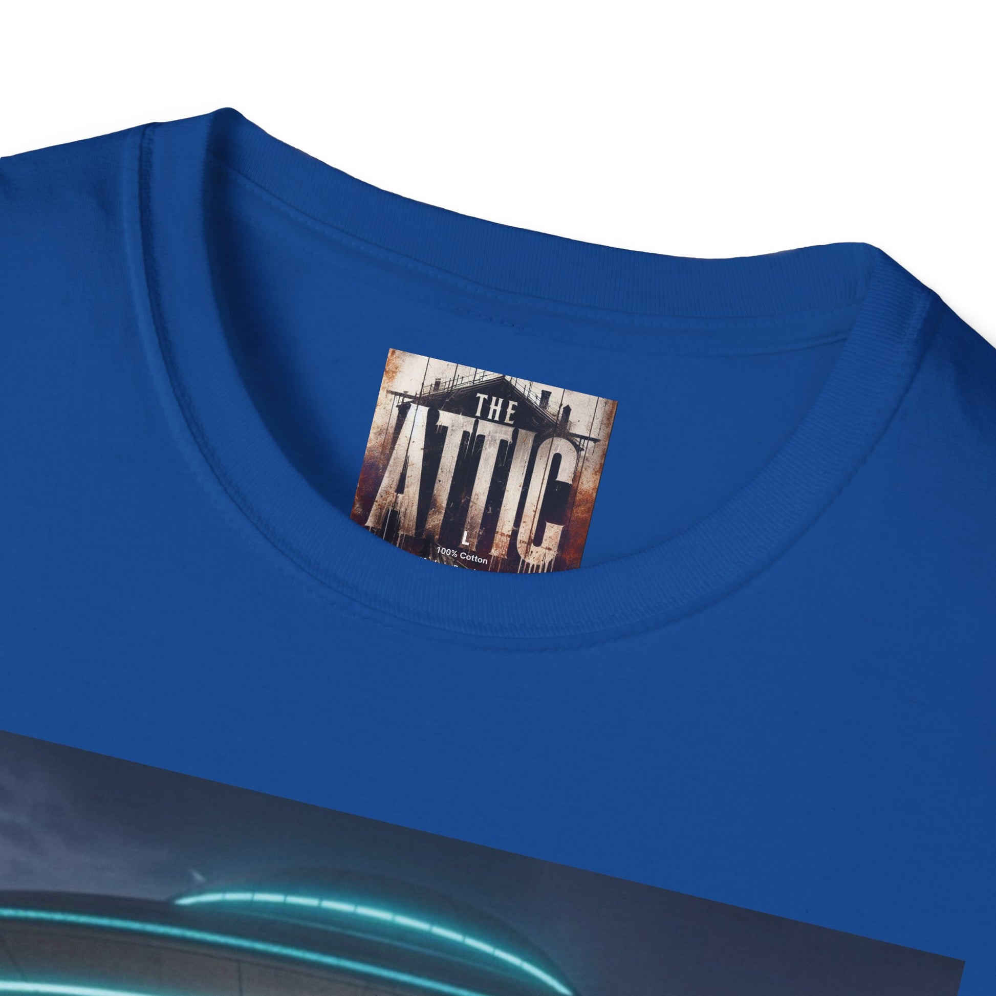Alien Encounter Unisex Softstyle T-Shirt, Fun Graphic Tee for Sci-Fi Lovers, Unique Gift for UFO Enthusiasts, Trendy Casual Wear, [...]