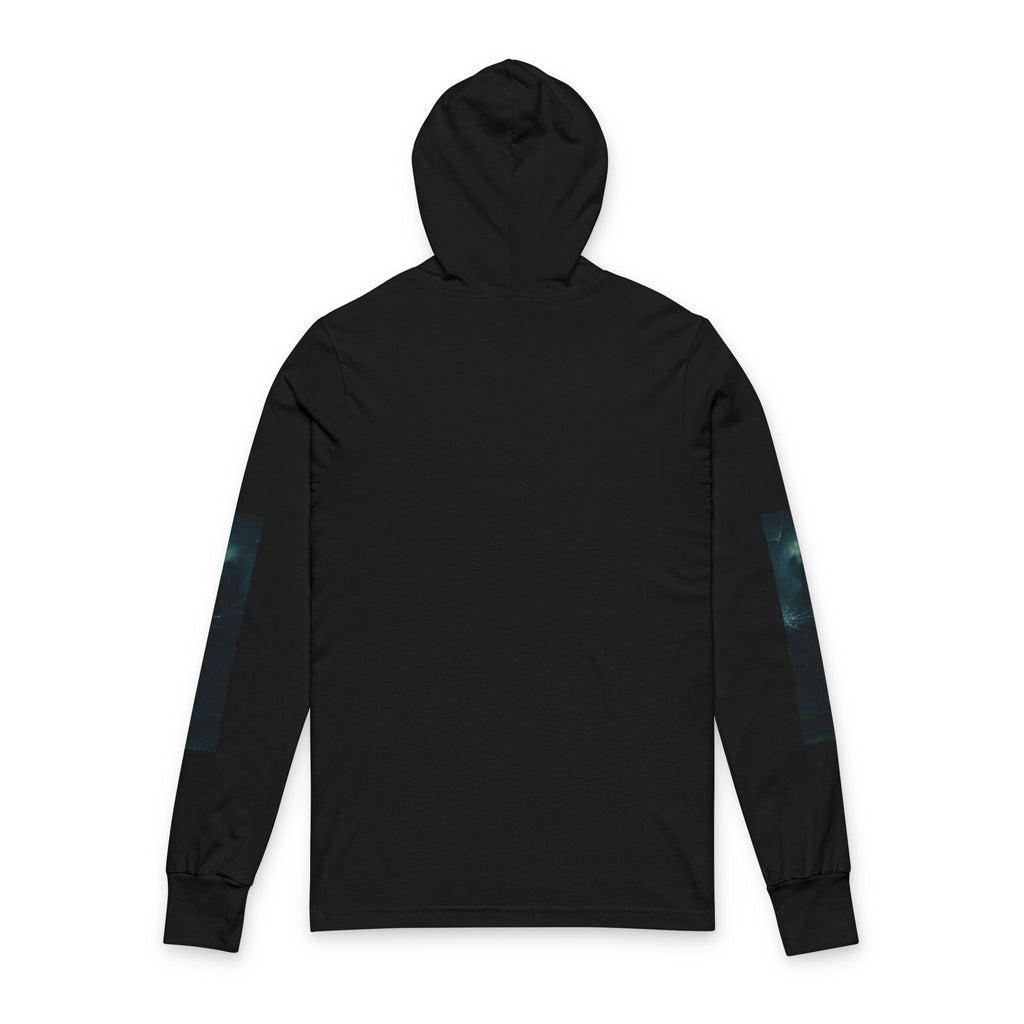 Hooded Sweatshirt Masked Man Breaking Glass Design