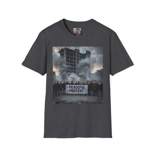 Peaceful Protest Unisex T-Shirt, Inspirational Tee, Protest Apparel, Activism Shirt, Statement Clothing, Gift for Change Makers