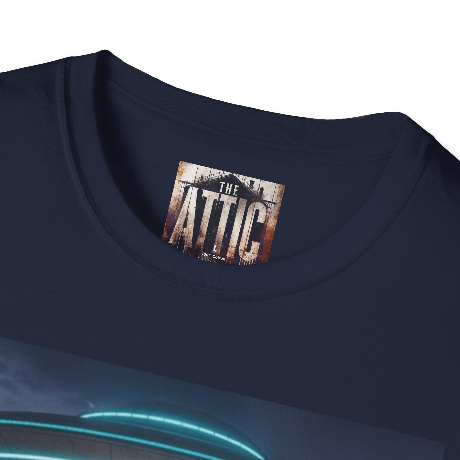 Alien Encounter Unisex Softstyle T-Shirt, Fun Graphic Tee for Sci-Fi Lovers, Unique Gift for UFO Enthusiasts, Trendy Casual Wear, [...]