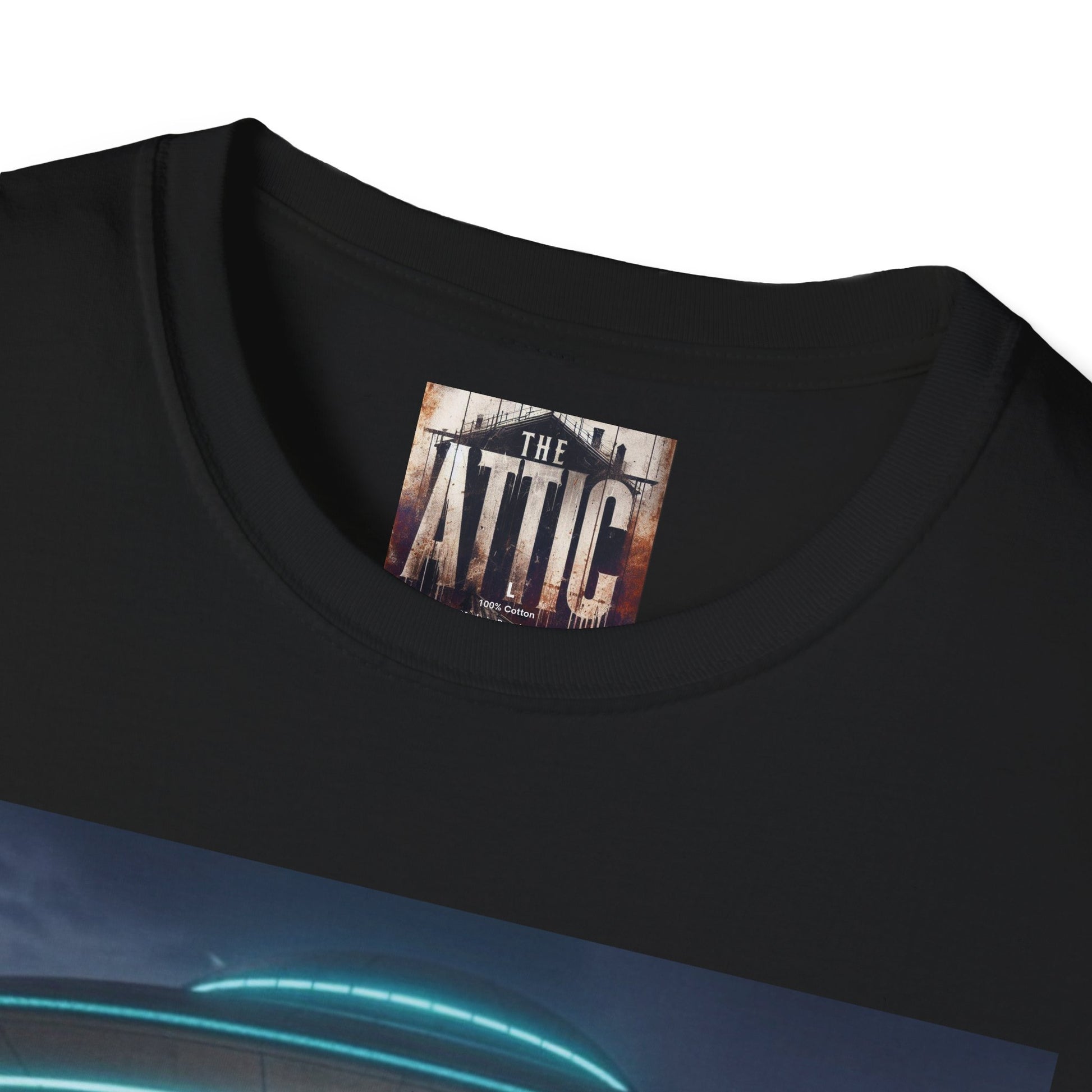 Alien Encounter Unisex Softstyle T-Shirt, Fun Graphic Tee for Sci-Fi Lovers, Unique Gift for UFO Enthusiasts, Trendy Casual Wear, [...]